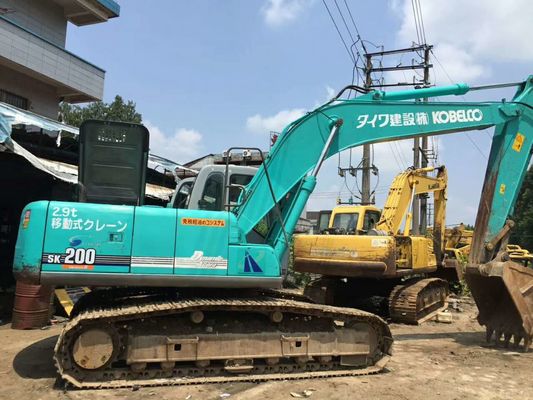 SK200-6 экскаватор рабочих часов 3798h 0.7m3 используемый ведром Kobelco поставщик