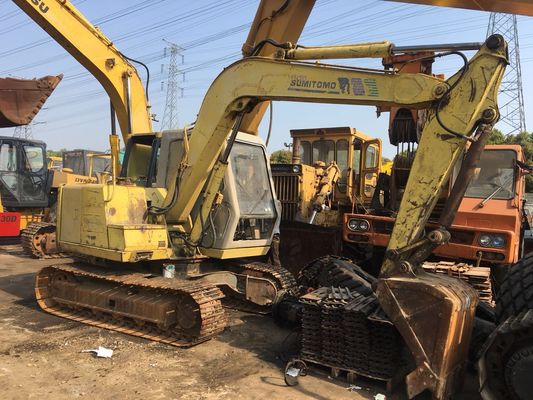 Размер обуви 400mm 6ton Sumitomo SH60 использовал экскаватор машинного оборудования поставщик