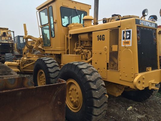 гусеница 14G силы 18440kg 134.2kw Макс использовала грейдер мотора поставщик