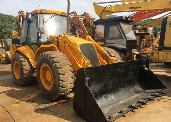 Рабочие часы 1800h 2014 затяжелитель колеса JCB 4CX года подержанный поставщик