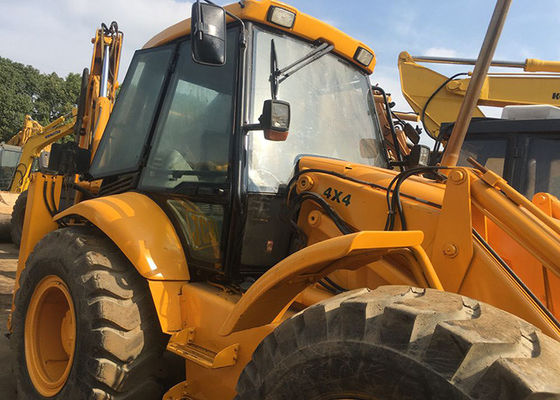 Рабочие часы 1800h 2014 затяжелитель колеса JCB 4CX года подержанный поставщик