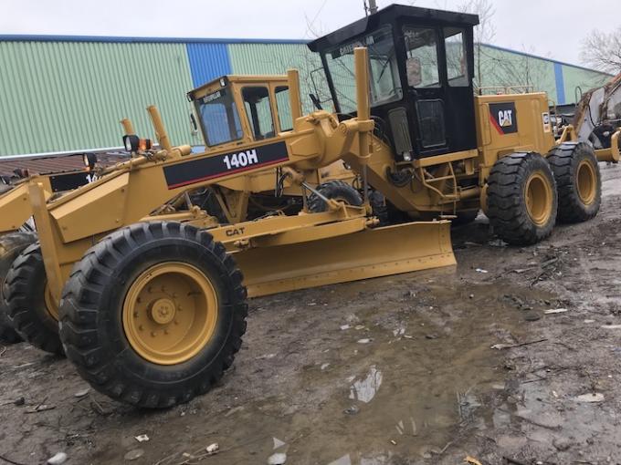 Грейдер мотора гусеницы 140H цилиндров силы 185HP 6 Макс старый 0