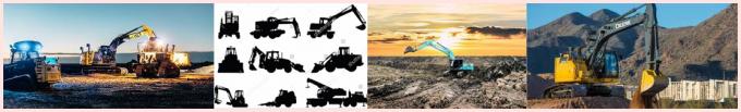 Затяжелитель колеса смещения 5.9L KOMATSU WA300 используемый фронтом 0